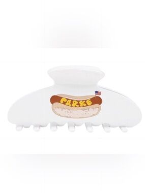 Parke Hot Dog Claw Hair Clip